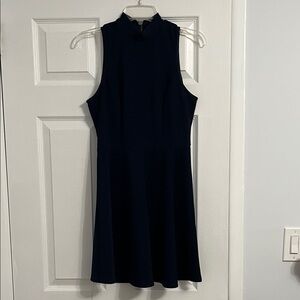 Monteau Sleeveless Navy Mini Dress